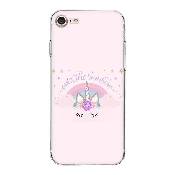 Over the Rainbow Unicorn iPhone Case